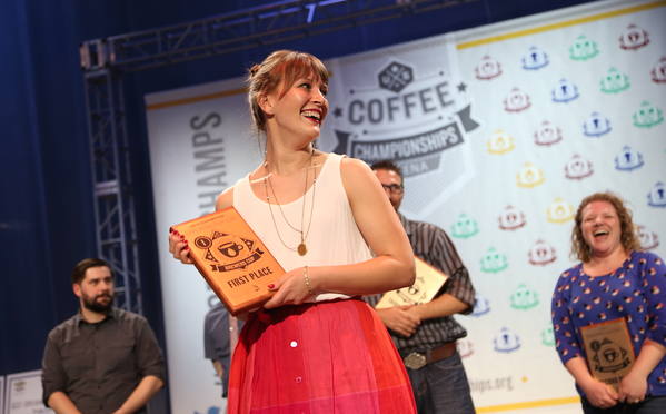 Sarah Anderson wins the 2015 US Brewer’s Cup